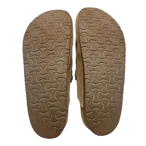 NAOT The Spring Taupe Suede‎ Buckle Clog Mules - Picture 6 of 10